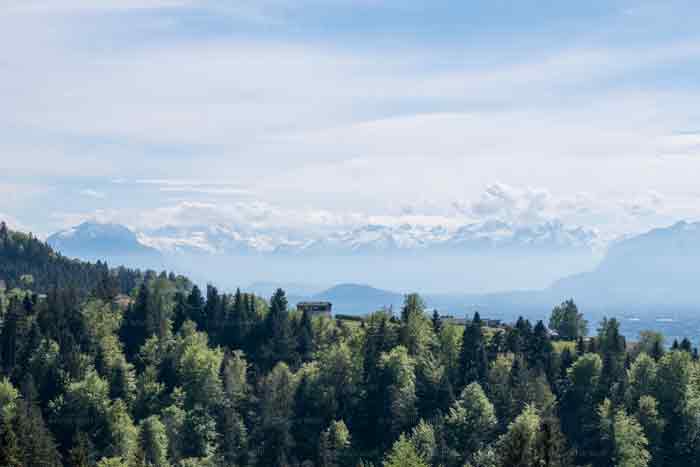 Alpenpanorama am Pfänder