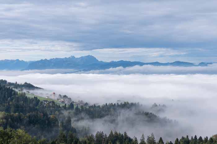 Hochnebel am Bodensee