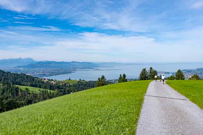 Wandern am Pfänder